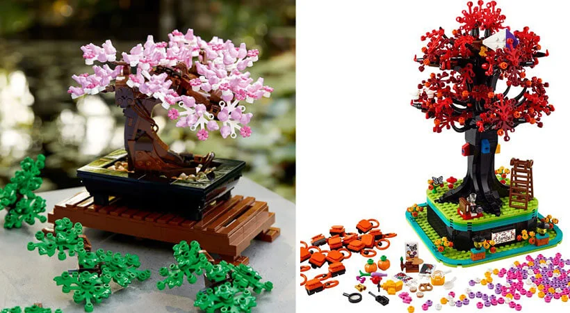 дерева з Lego